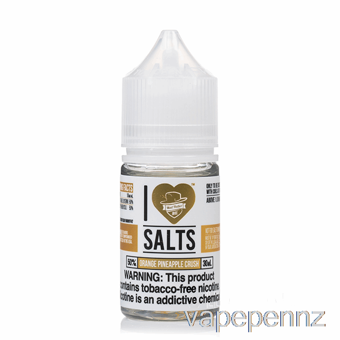 Orange Pineapple Crush - I Love Salts - 30mL 50mg VAPE NZ